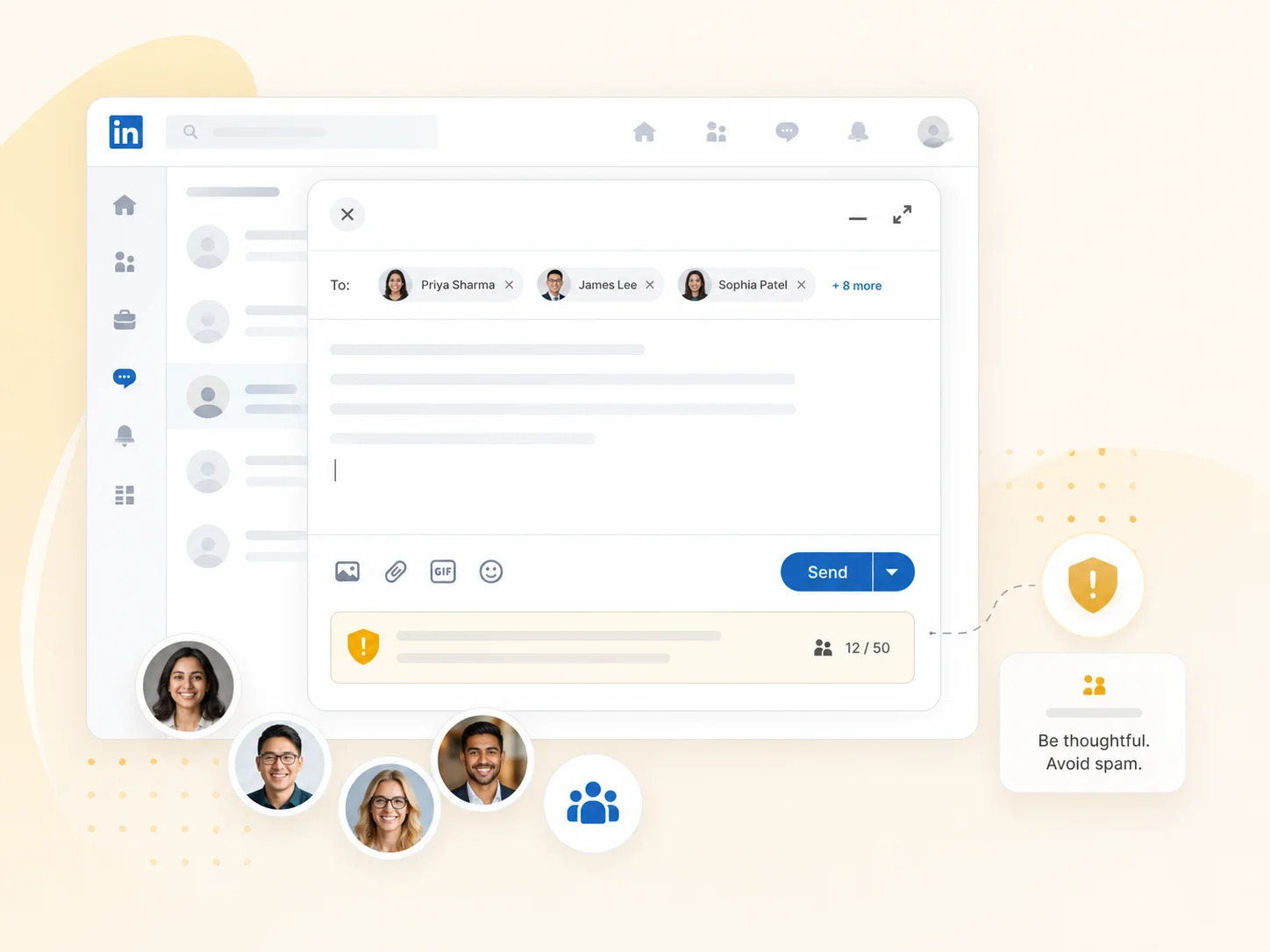 Bulk Messages on LinkedIn Bulk Messages on LinkedIn